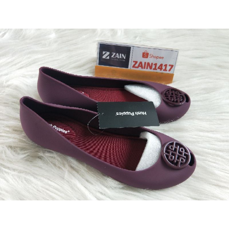 READY ORIGINAL HUSH PUPPIES VALERINA SEPATU JELLY MODEL TERBARU SEPATU FLAT JELY JELI