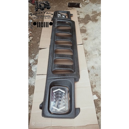 gril Taft or Feroza dan daymaker 2 pcs lampu kotak bonus emblem