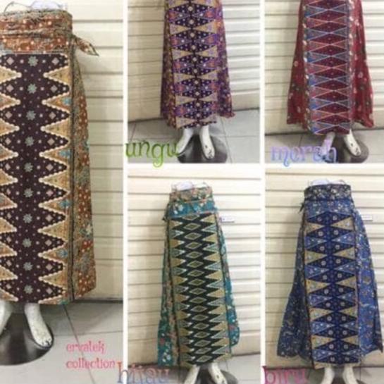 Rok Klok Batik RK03 Pucuk Rebung Tumpal Betawi Jakarta / Bawahan Batik Kebaya Encim Kutubaru Kantor
