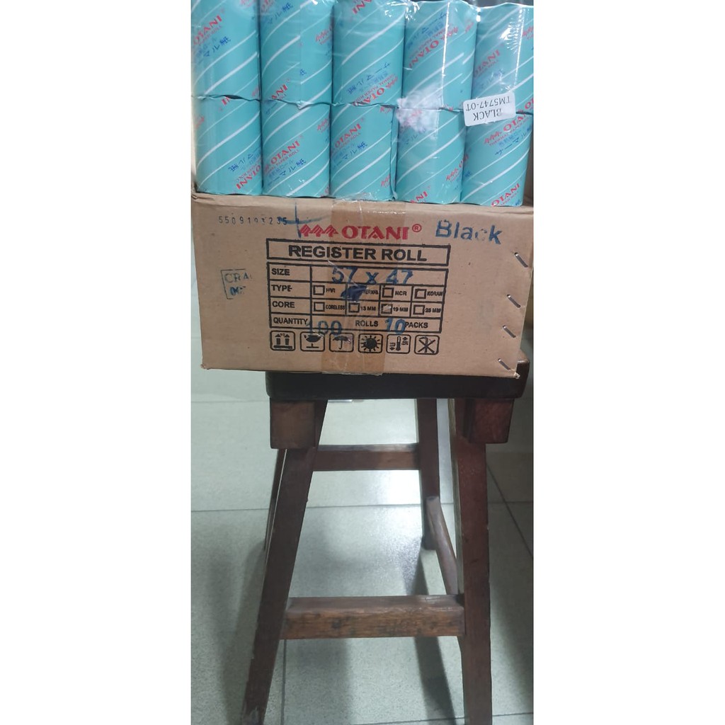 

Kertas Struk Termal POS Thermal Paper Roll 57x47 / 57*47 merek Otani.