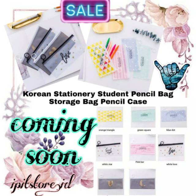 

Korean Stationery Student Pencil Bag Storage Bag Pencil Case