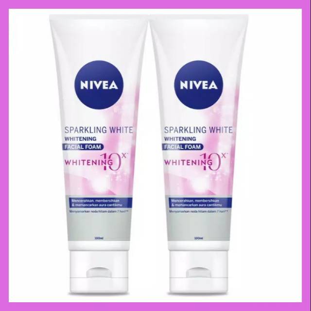 Nivea Sparkling White Whitening Foam 100ml