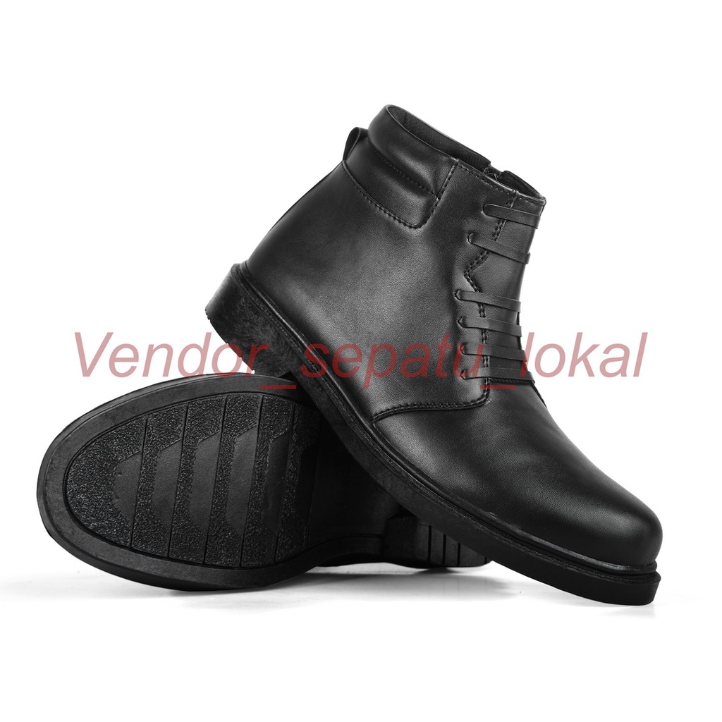 SEPATU PDH KILAP TALI SLETING, SEPATU DINAS HARIAN PRIA TNI POLRI SECURITY