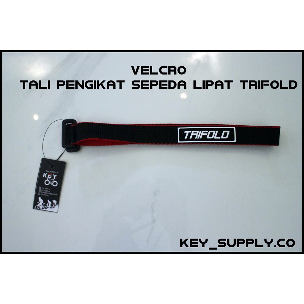 Velcro Tali Sepeda Lipat Trifold