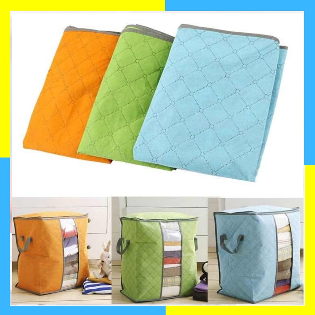 Storage Box Tempat Pakaian - Storage Bag Organizer - Cloth Bag Tempat Penyimpan Storage Organizer