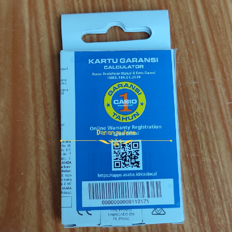

Gratis ongkir Calculator CASIO HL 4A Original