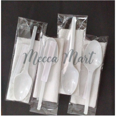 Paket Sendok, Tisu dan Tusuk gigi