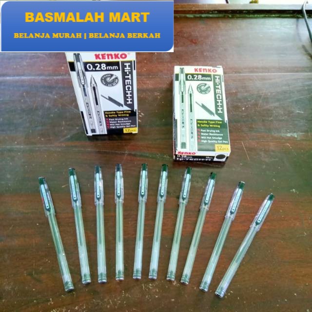 

Pulpen Kenko Hi-Tech-H Pulpen Hi-tech-H Kenko Pulpen Termurah (Ilham Berkah Mart)