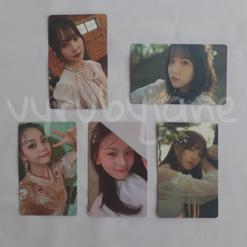 [BOOKED] PC PHOTOCARD YUJU UMJI EUNHA YERIN GFRIEND TFU LIMITED EDITION LABYRINTH SOTS