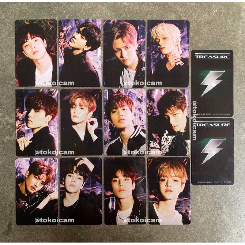 Photocard TREASURE THE FIRST STEP CHAPTER THREE MMM | Haruto Hyunsuk Asahi Yoshi Jihoon