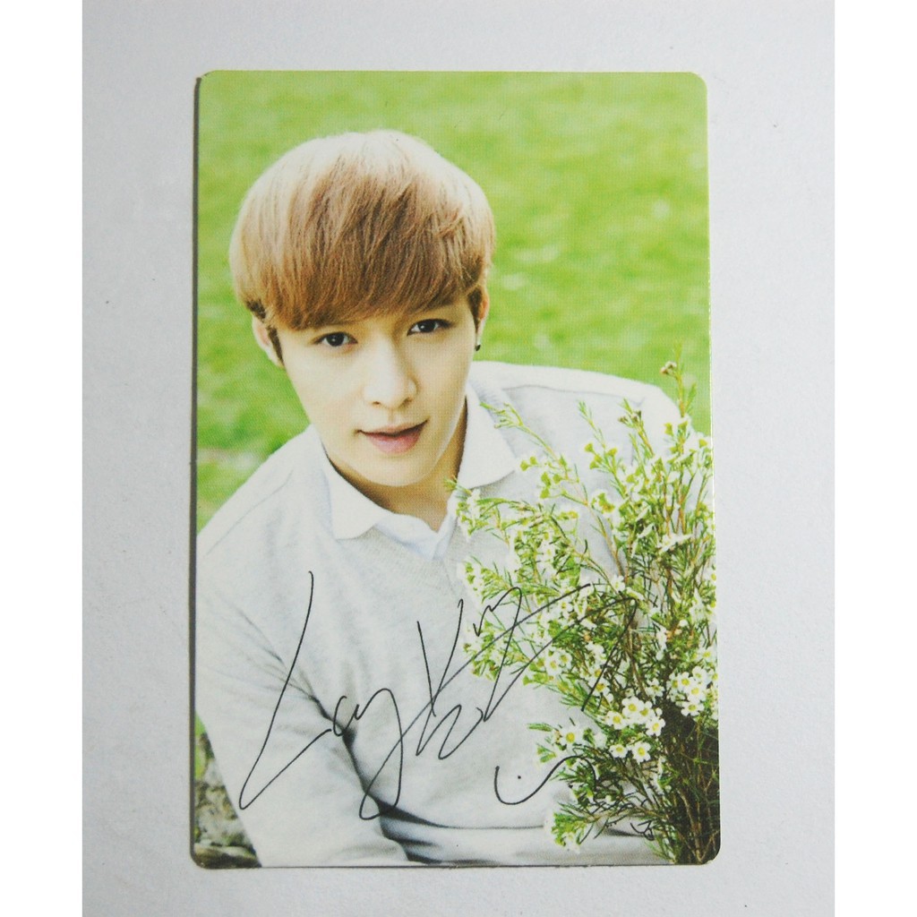 [sharing] EXO - Nature Republic Photocard Ver. 2 (Limited Ed)