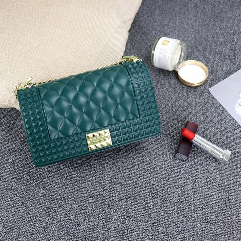 Tas Selempang wanita - Tas jelly wanita studed import 9043
