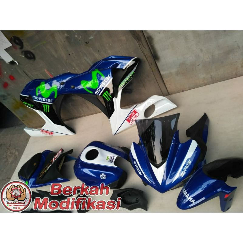Full Fairing Body Sett Model R25 PNP Yamaha Vixion OLD NVA / NVL dan Vixion R
