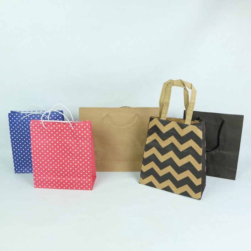 Paper bag gift / tas kertas kado / hampers / kartu ucapan / gift card / Box Kado