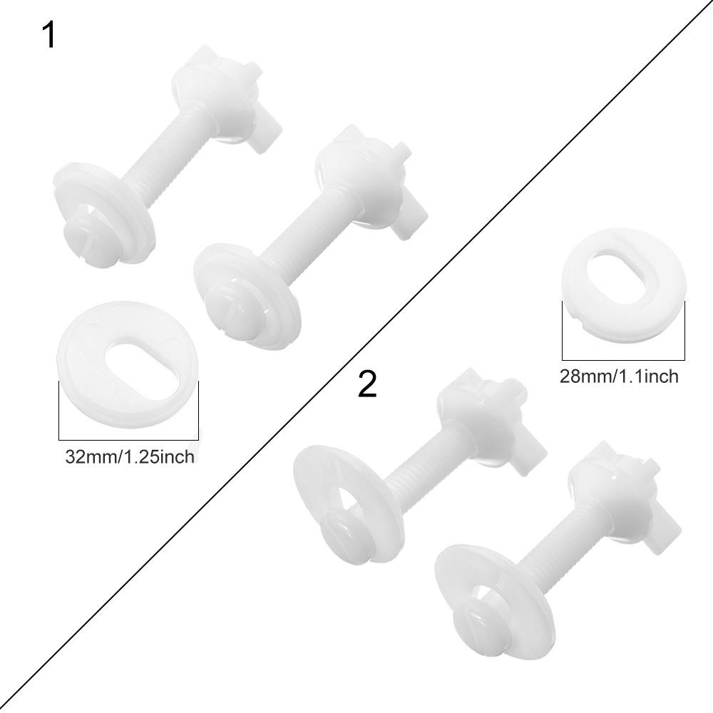 Top 1pasang Engsel Dudukan Toilet Pengganti Sekrup Pasang Instalasi Mudah Universal