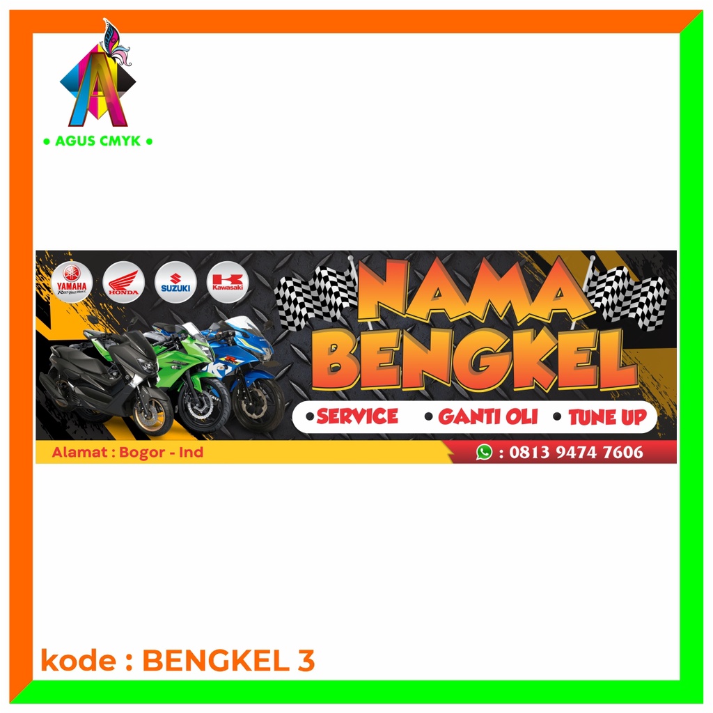 BANNER / SPANDUK BENGKEL