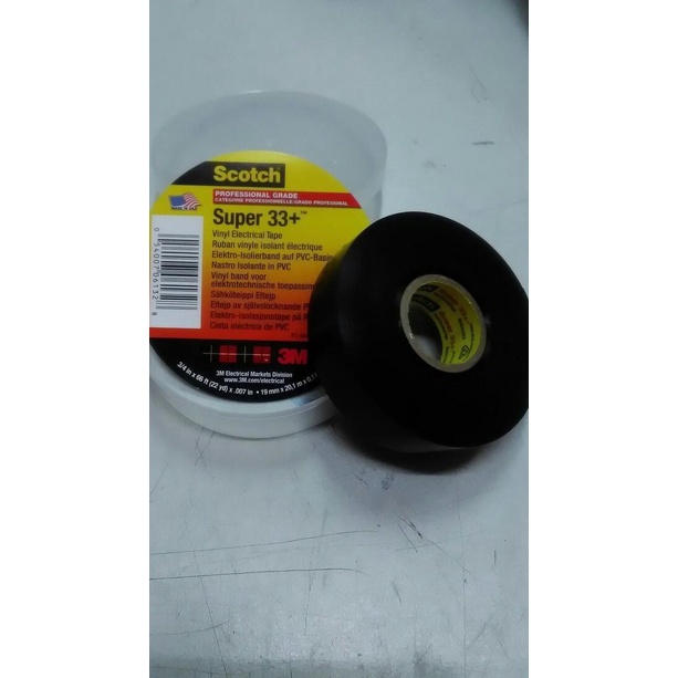 

▲ 3M Isolasi 33+/ Super 33+ BLACK ✿