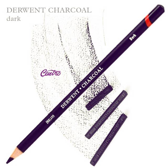 

Derwent Charcoal Medium Pencil Pensil Derwen Arang