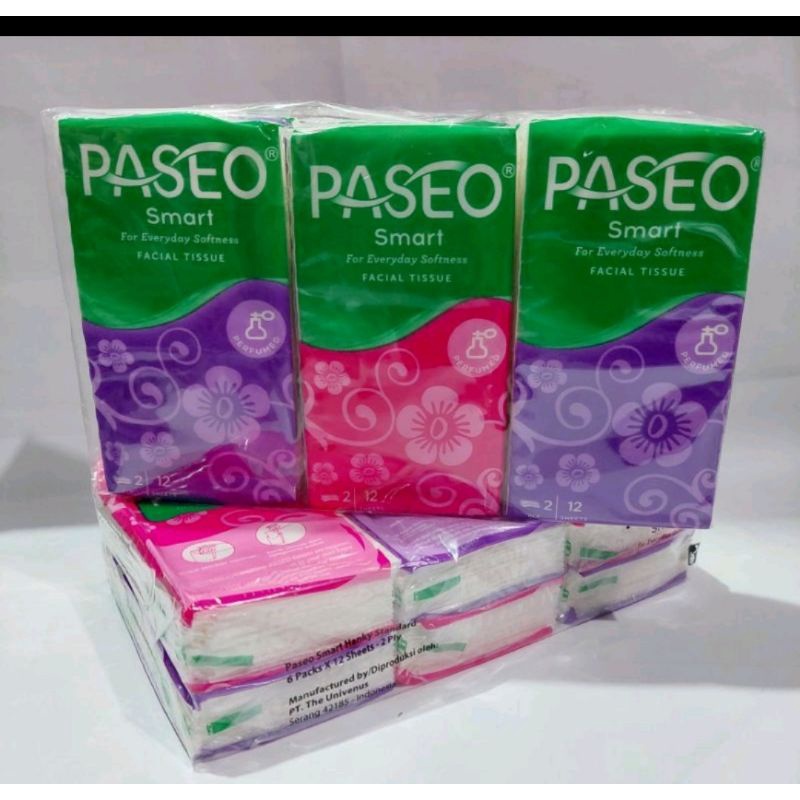 Paseo Hanky Pocket Tissue Mini 12s Tisu Saku // tisu pocket murah