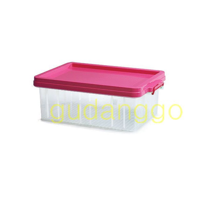 Clear Box No. 10 with Handle FX-3 Lion Star Container Box Serbaguna
