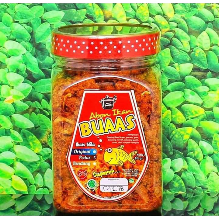 

Abon Ikan Nila 80gram