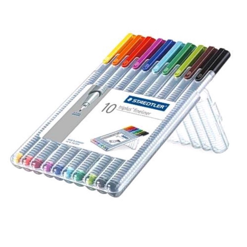 

STAEDTLER Triplus Fineliner 334 SB10 - Set Pulpen Warna