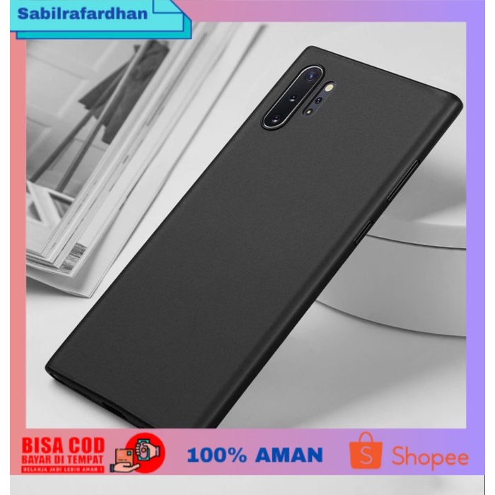 [PROMO TERBARU] CAFELE Ultra Thin Case - Samsung Note 10 Note 10 Plus [ORIGINAL] - Hitam, Note 10