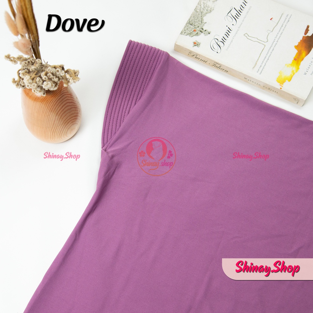 Hijab Bergo Jersy sport premium hijab olehraga voli ukuran S-Dove