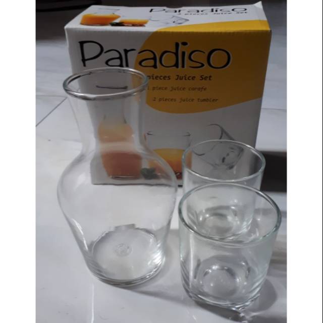 New Set Gelas Unik |Juice Set