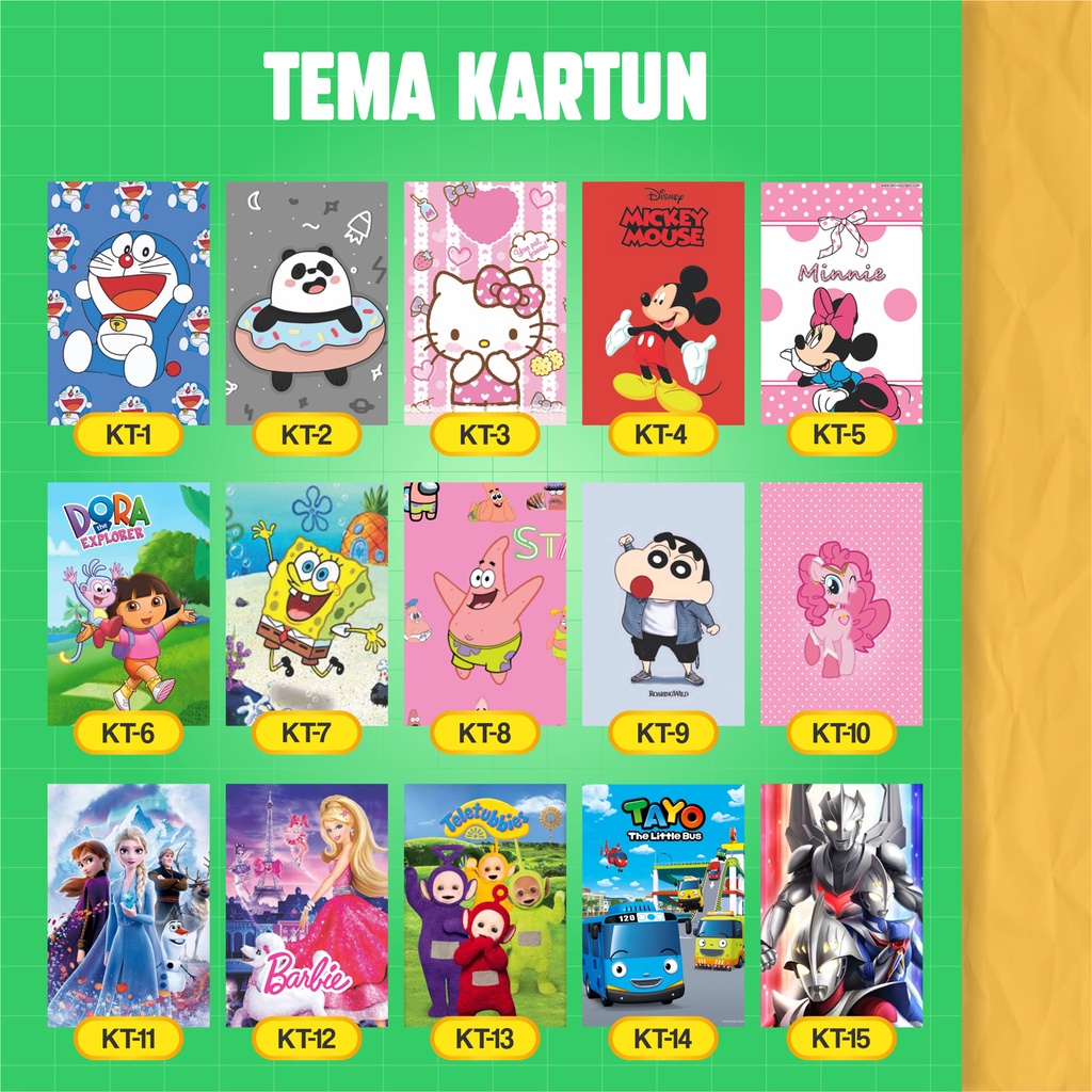 Kalender Jumbo 52cmX38cm Kalender Dinding 2024 Kalender Custom Foto Kalender A3+ 12 Bulan Klem Seng