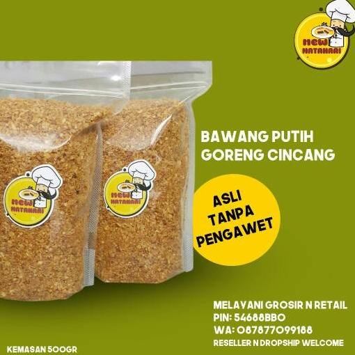 

Bawang Putih Cincang Goreng 500Gr