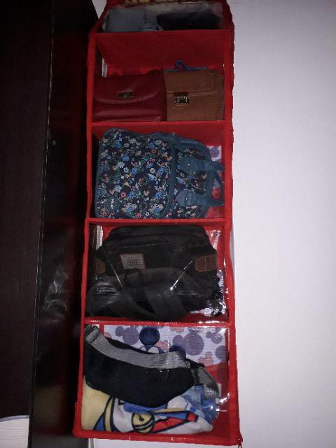 [bisa Cod] Promo Murah Rak Gantung Sepatu Karakter Full Resleting Kualitas Terbaik Dan Termurah