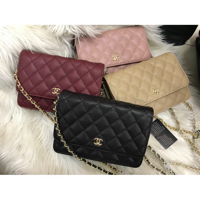 CHANEL WOC CAVIAR MINI 18CM