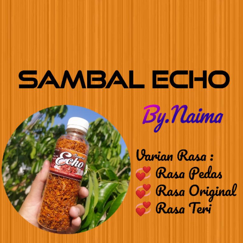 

{Bisa COD}TERLARISSS!! SAMBAL ECHO PEDAS