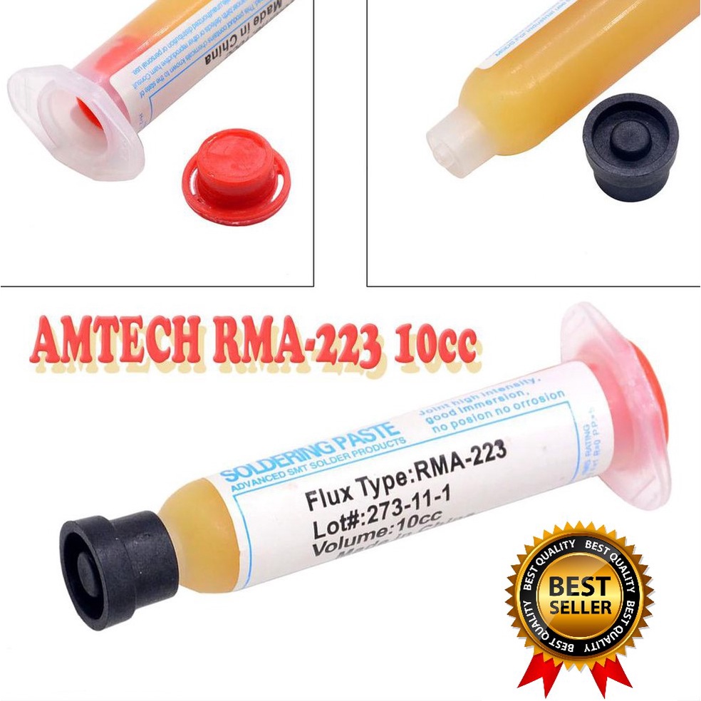 FLUX PASTA SOLDER  AMTECH RMA-223 10CC