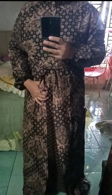 Gamis Batik Manggar, Padi,sekar,cantik,kubis,kipas,daun,kupu,nadine,gendis