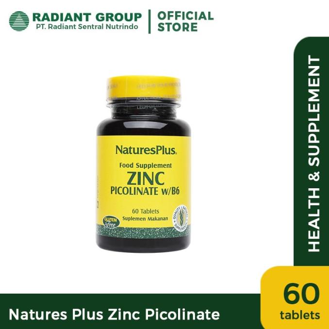 Natures Plus Zinc Picolinate W/B6 Lc