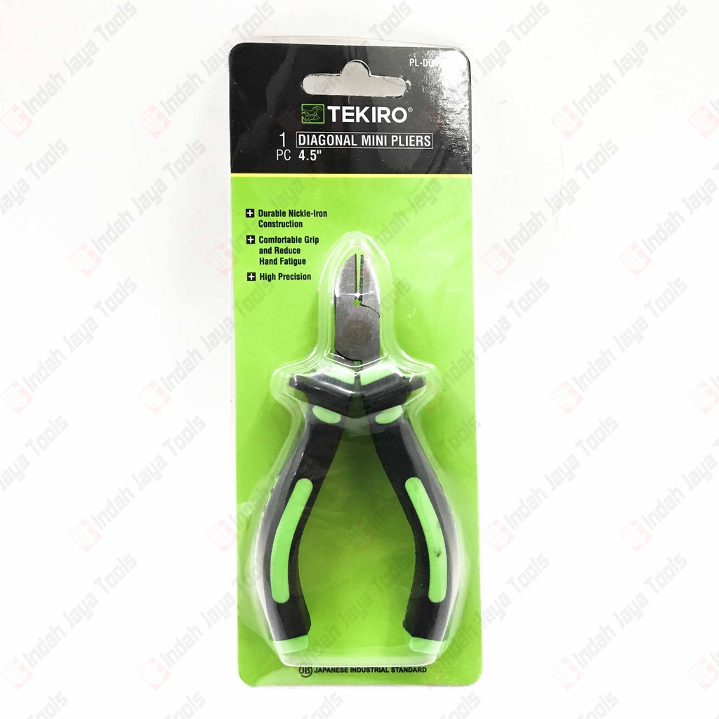 TEKIRO PL-DG1290 Tang Potong MINI 4.5 Inch Knip Diagonal Pliers