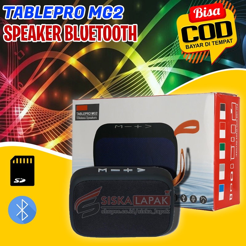 Wireless Speaker Bluetooth Portable G2 / Mini Speaker Bluetooth Bass /Speaker Bluetooth Portable Min