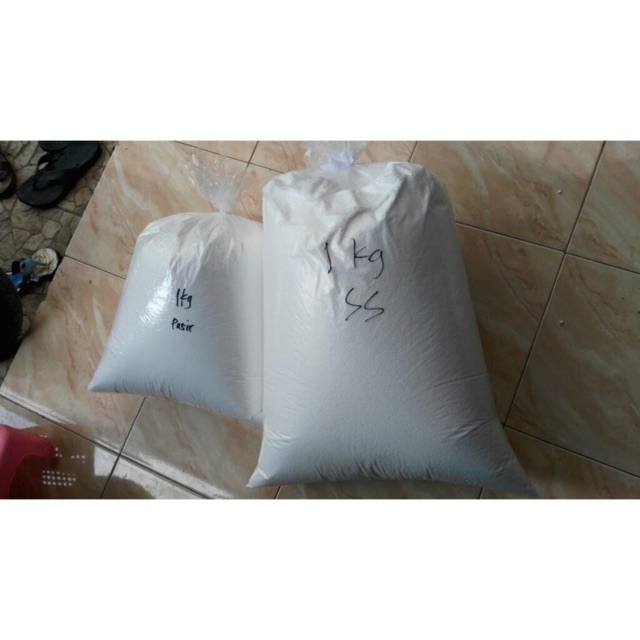 styrofoam pasir isi boneka