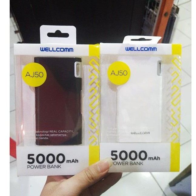 POWER BANK WELLCOMM AJ50 5.000 MAH