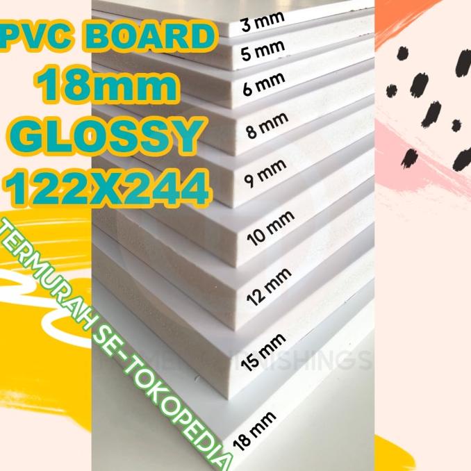 Obat Anti Rayap - Pvc Board 18Mm Premium-Glossy / Triplek Anti Rayap &amp; Air Uk122X244Cm