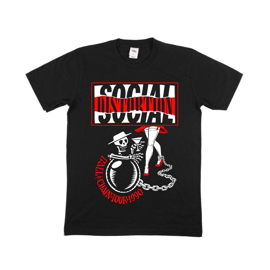 Tshirt/Kaos Band Social Distortion – Original Gildan