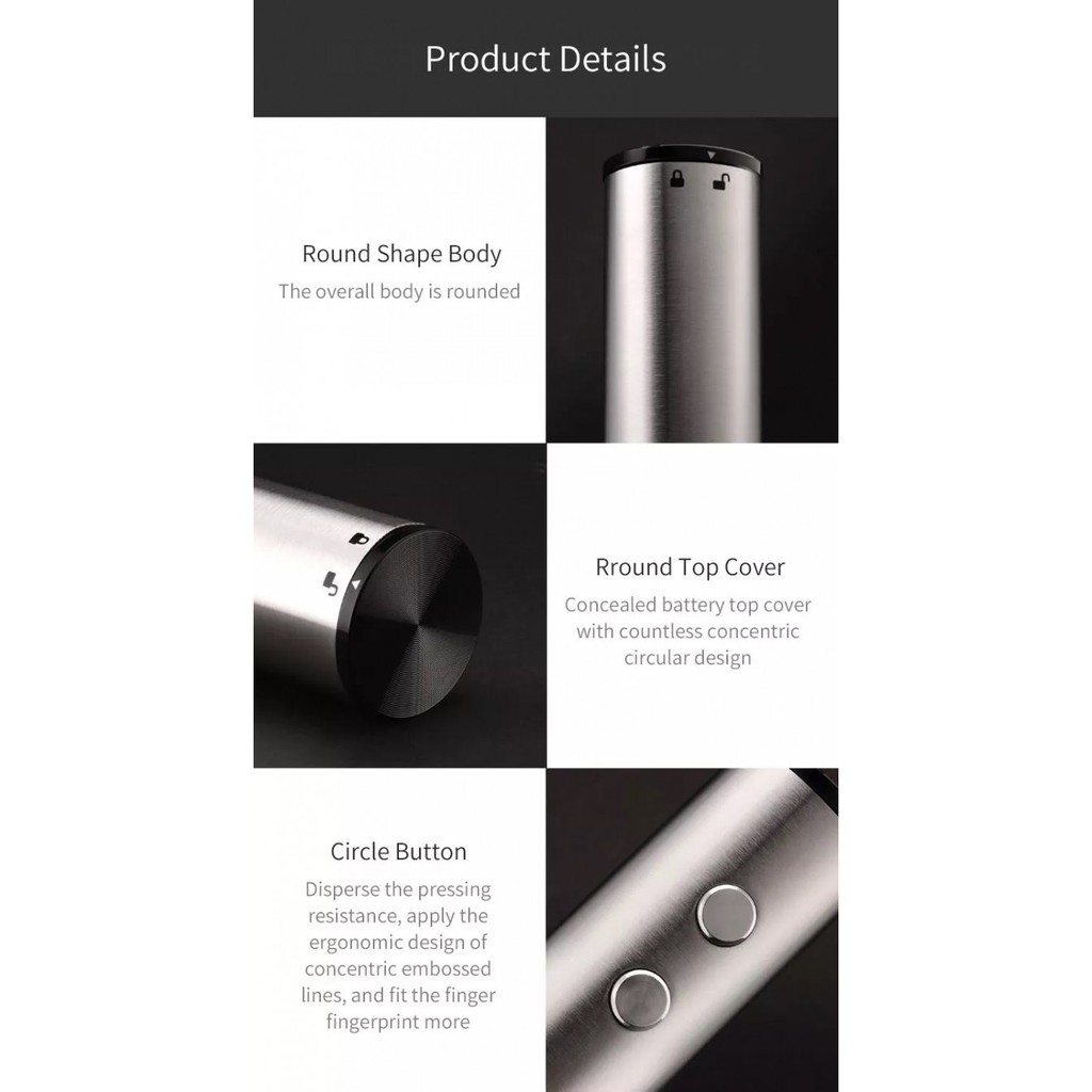 XIAOMI CIRCLE JOY Electric Wine Bottle Opener - CJ-EKPQ01