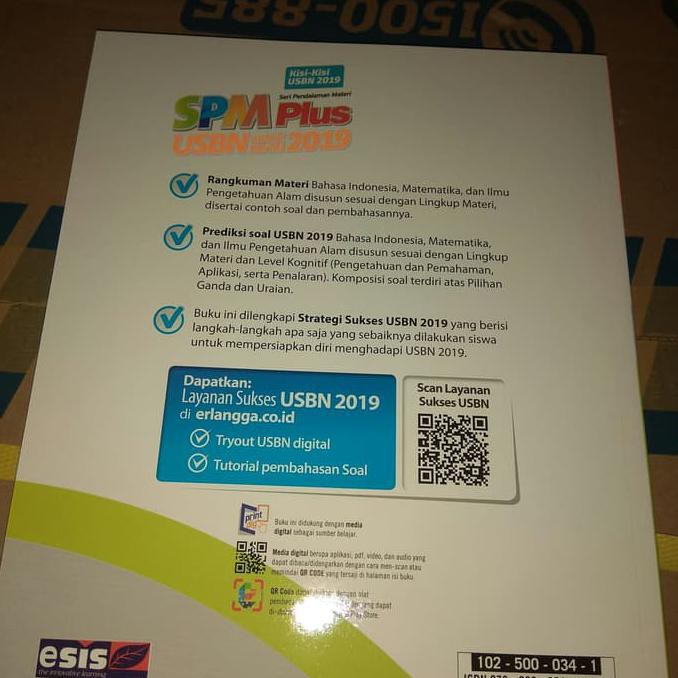 Buku Sekolah - Spm Plus Usbn Untuk Sd/Mi 2019 Esis Sesuai Dengan Kisi-Kisi Usbn 2019