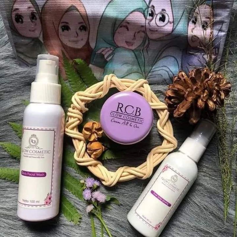 PAKET RCB GLOW COSMETIC ( Ekonomis)