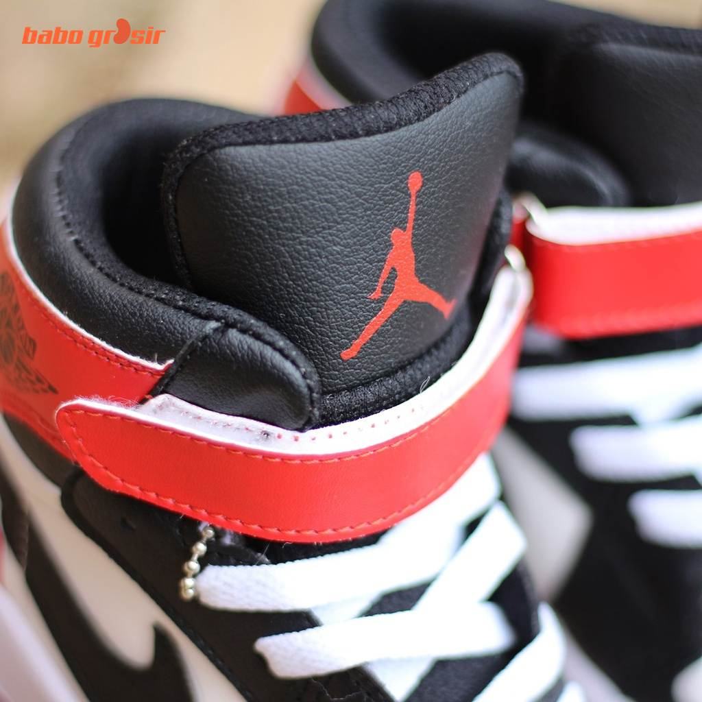 PROMO Sepatu Anak Nike Air Jordan KIDS Black Red Premium Quality, Harga Murah, Kualitas Mewah