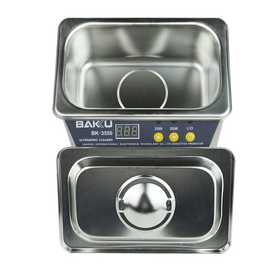 BAKU BK-3550 35W/50W 220V High Quality Stainless Steel Ultrasonic Cleaner