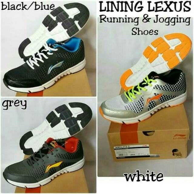 Sepatu Lari/Jogging/Running LINING LEXUS DIJAMIN 100%LINING ORIGINAL
