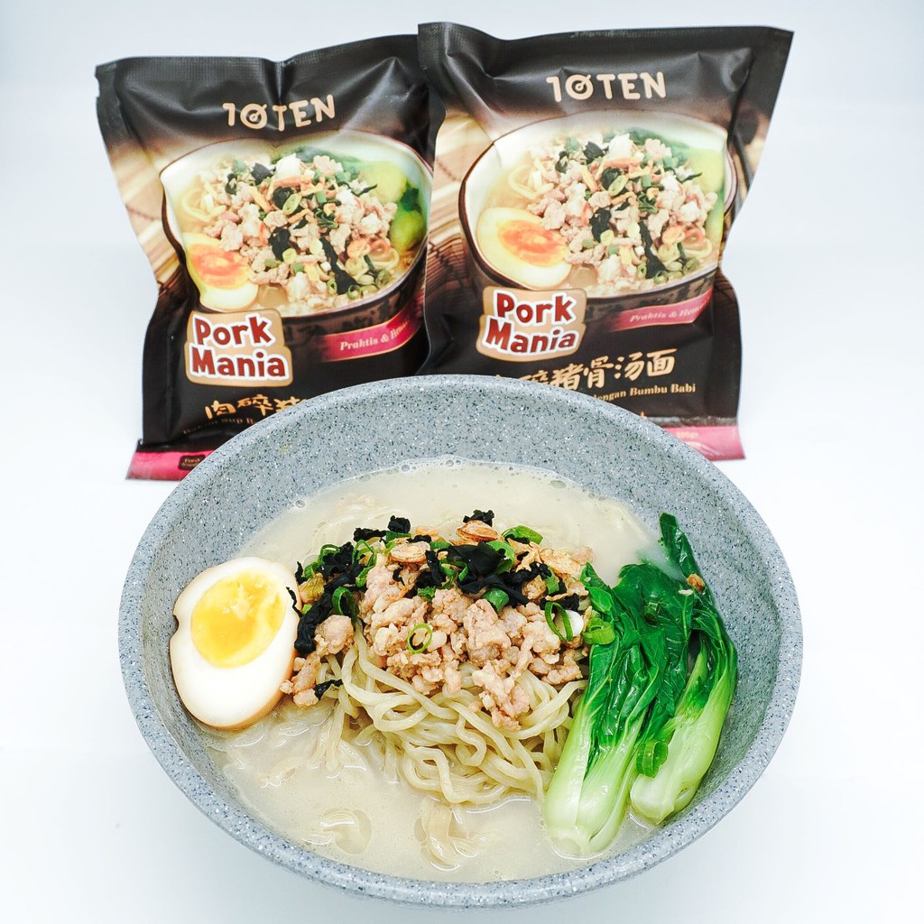 

MIE BABI CINCANG PORK BONE SOUP ( PREMIUM QUALITY )